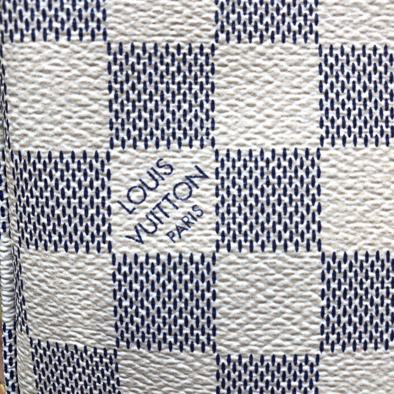 Louis Vuitton Pochette Accessoires Damier Azur Canvas  Shoulder Bag