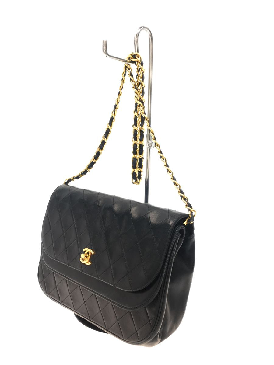 Chanel Double Flap Matelasse Leather Shoulder Bag