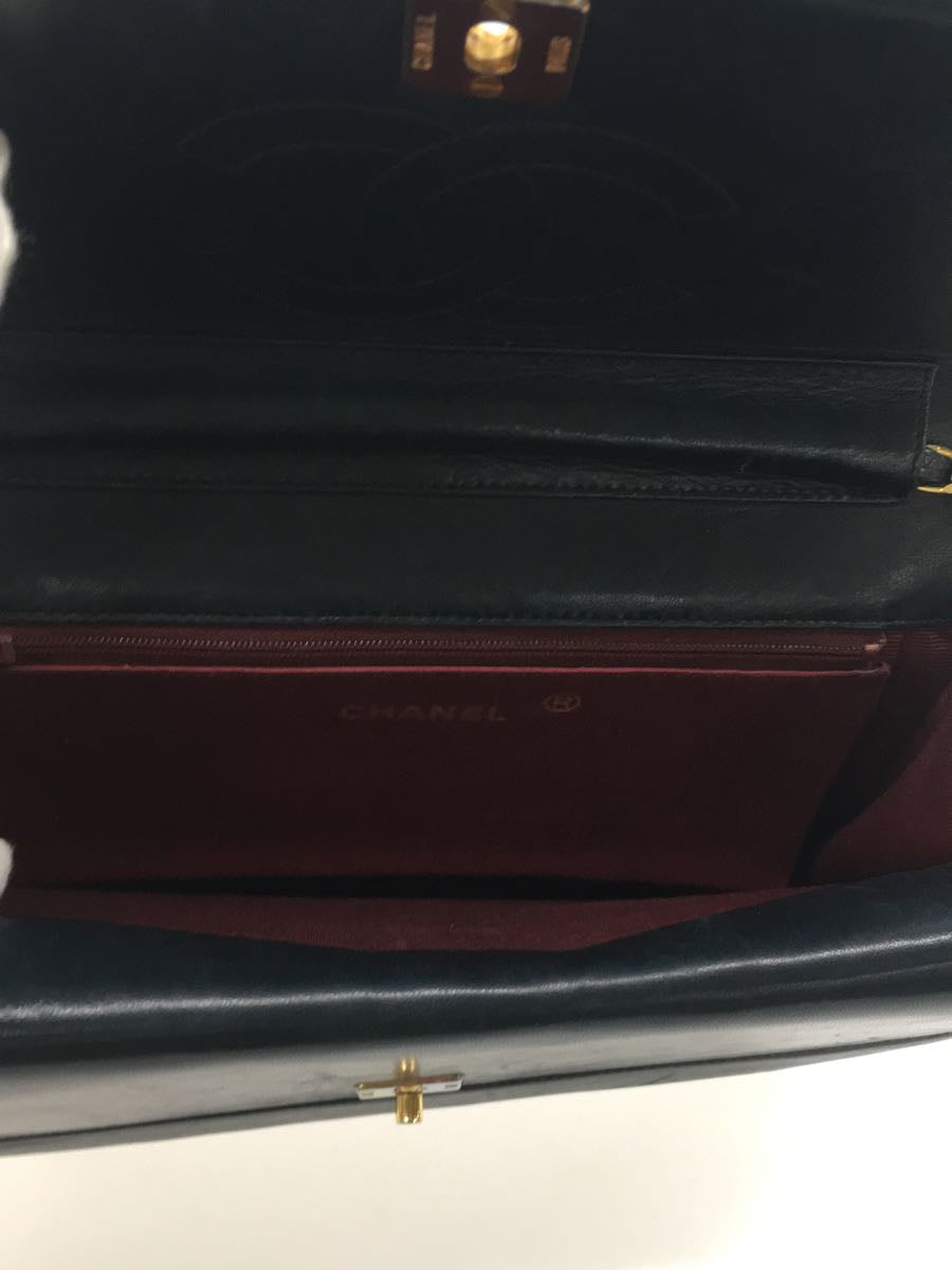 Chanel Double Flap Matelasse Leather Shoulder Bag