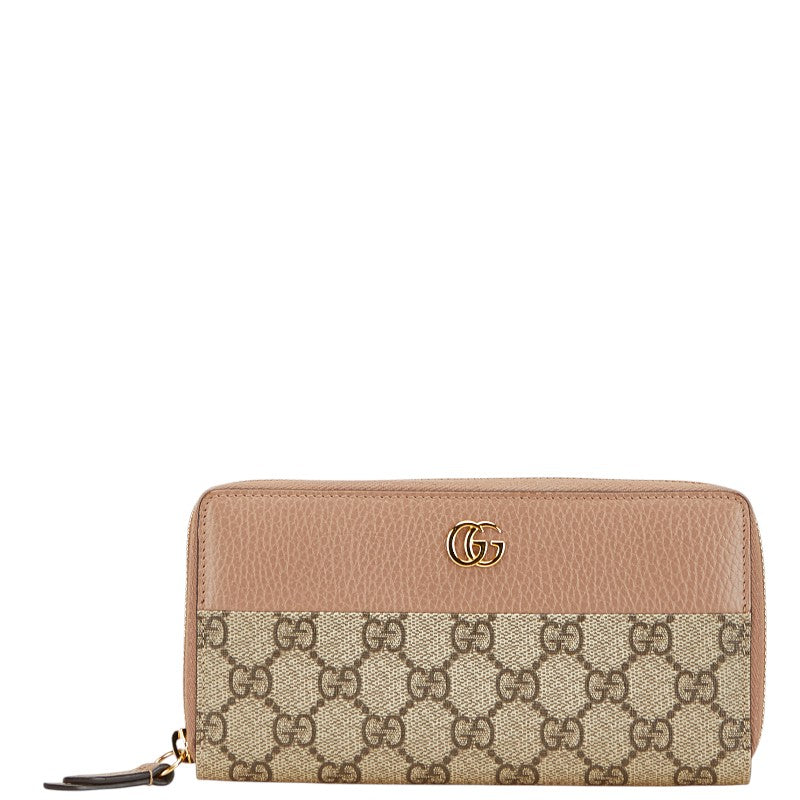 Gucci GG Marmont Leather PVC Long Wallet