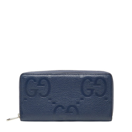 Gucci Jumbo GG Leather Long Wallet