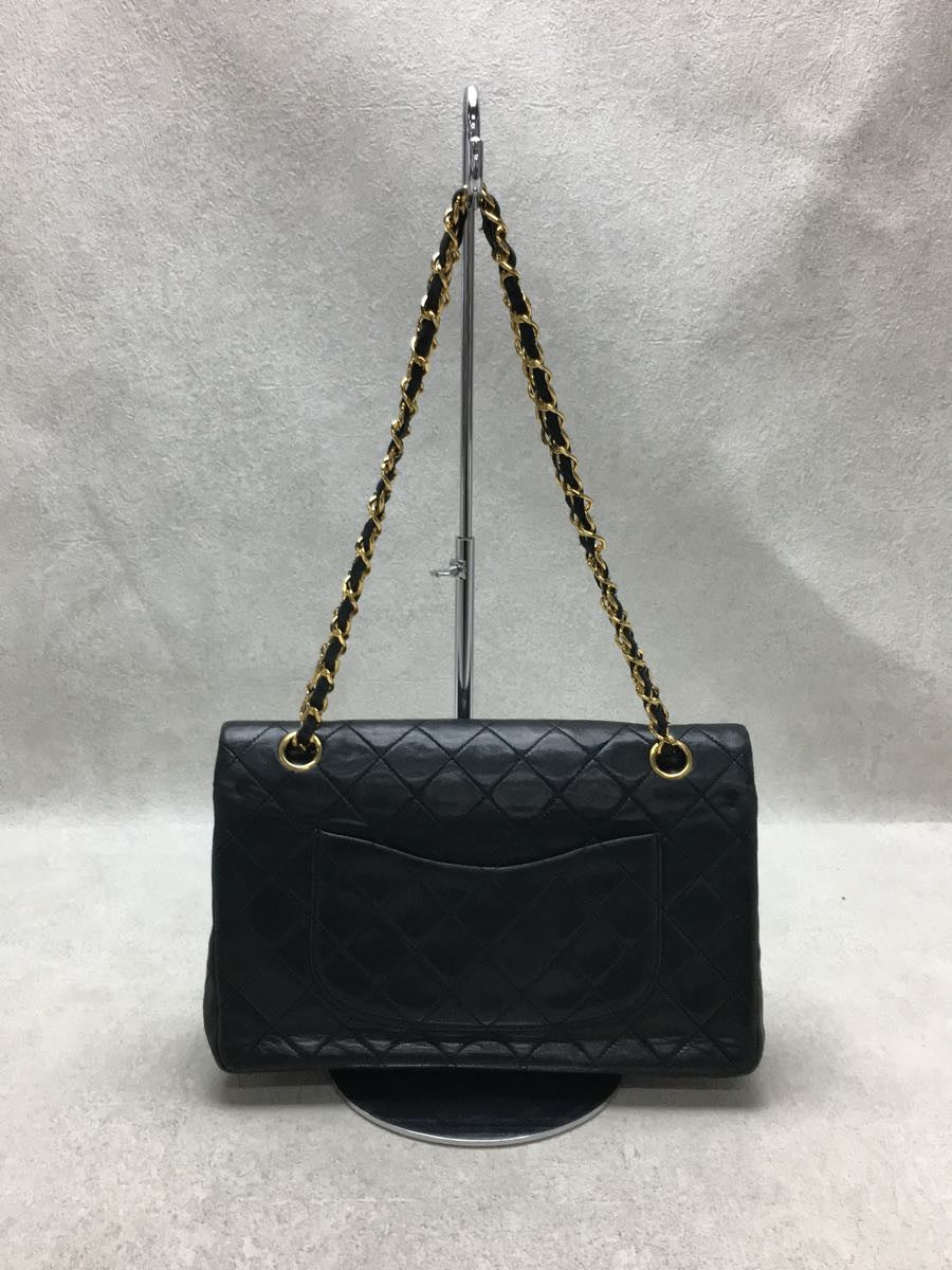 Chanel Leather CocoMark Turnlock Chain Shoulder Bag Black