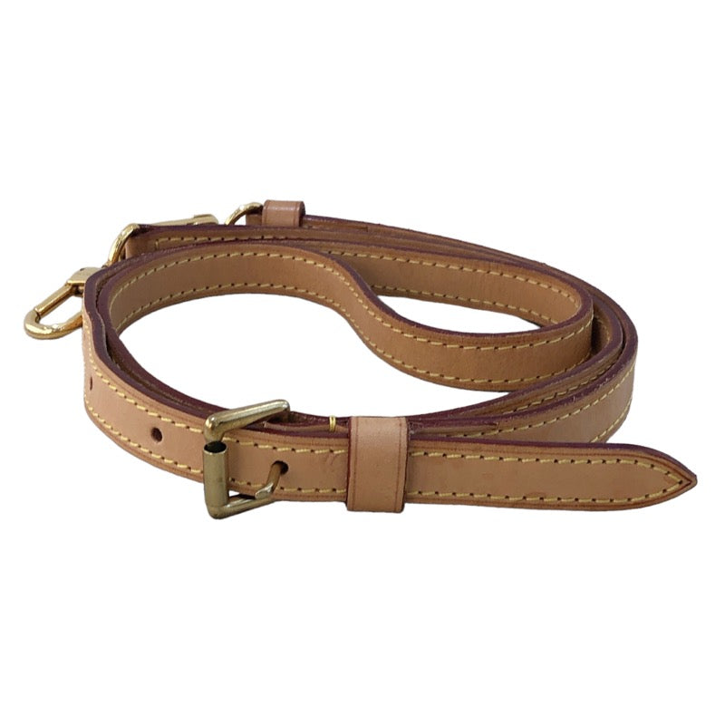 Louis Vuitton Nume Leather Shoulder Strap Beige