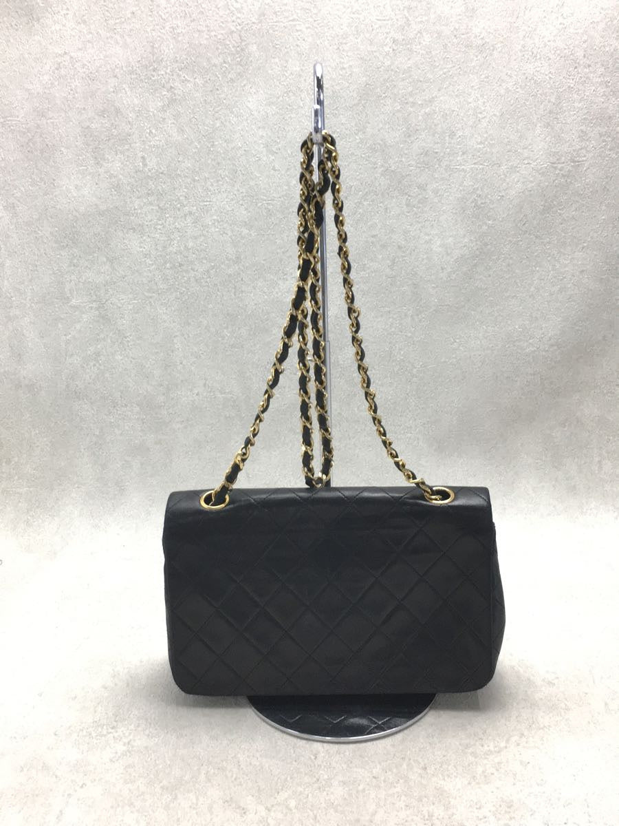 Chanel Labmskin Leather Chain Shoulder Bag Blacks