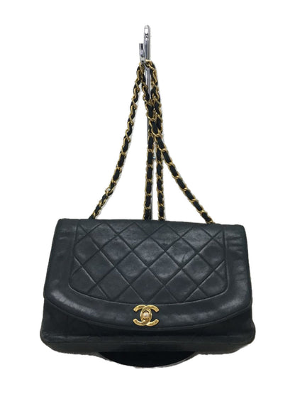 Chanel Diana Lambskin Leather Chain Shoulder Bag