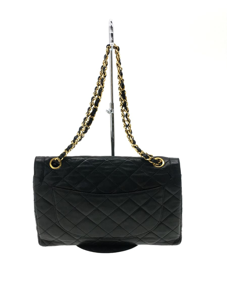Chanel Matelasse Leather Double Chain Shoulder Bag