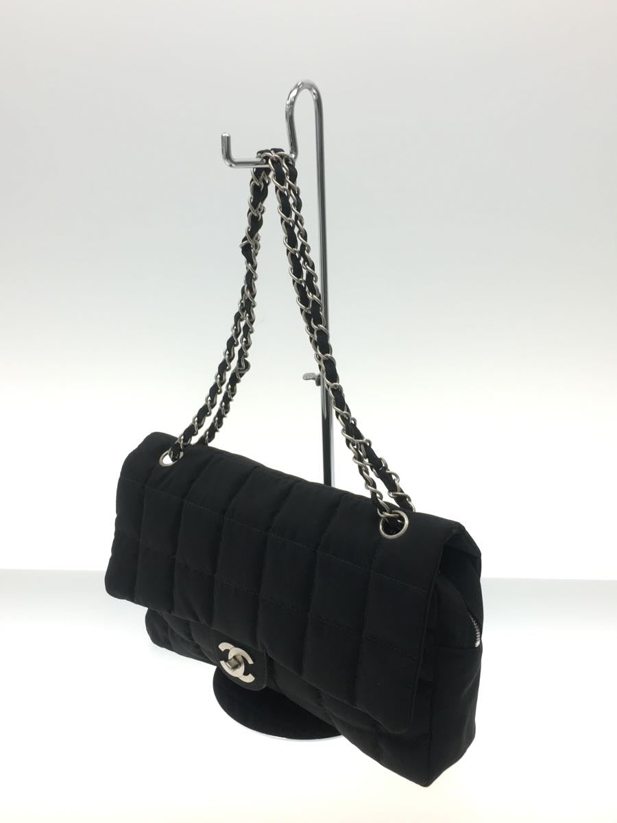 Chanel Nylon Plain Shoulder Bag
