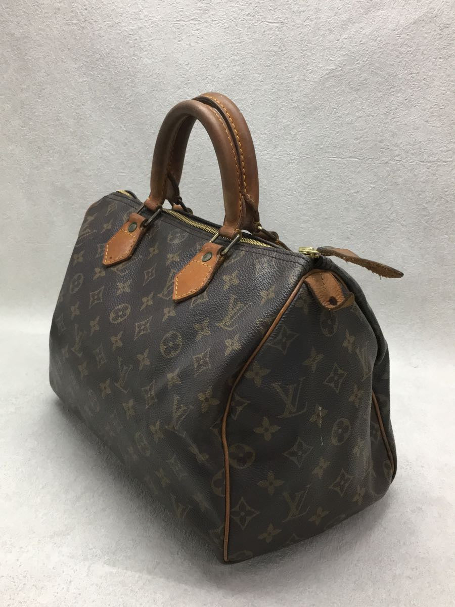 Louis Vuitton Speedy 30 Monogram Brown Handbag