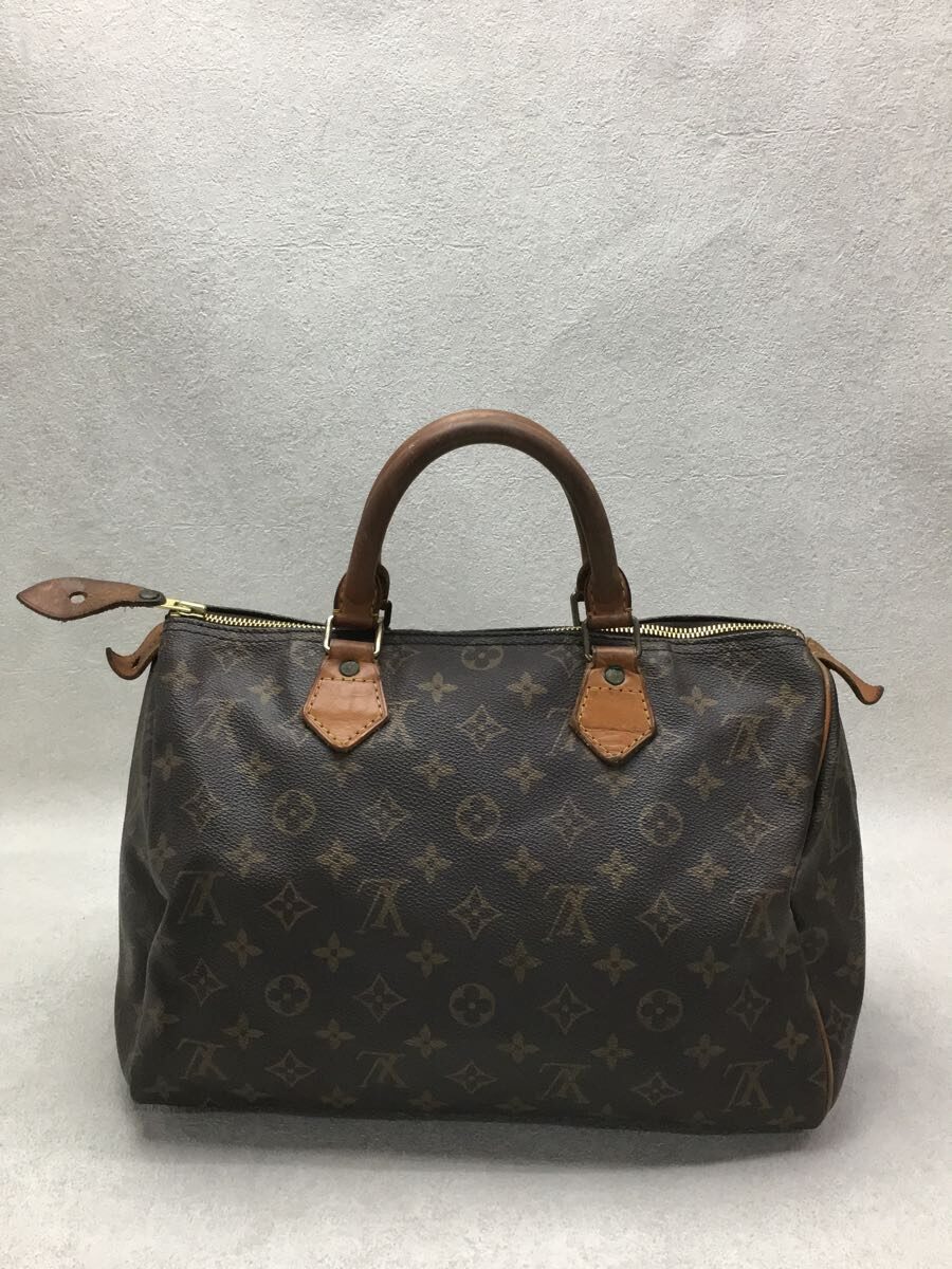 Louis Vuitton Speedy 30 Monogram Brown Handbag