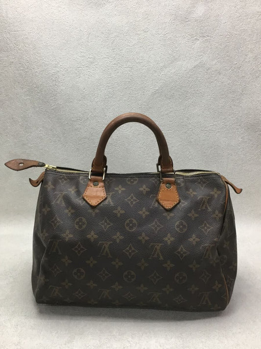 Louis Vuitton Speedy 30 Monogram Brown Handbag