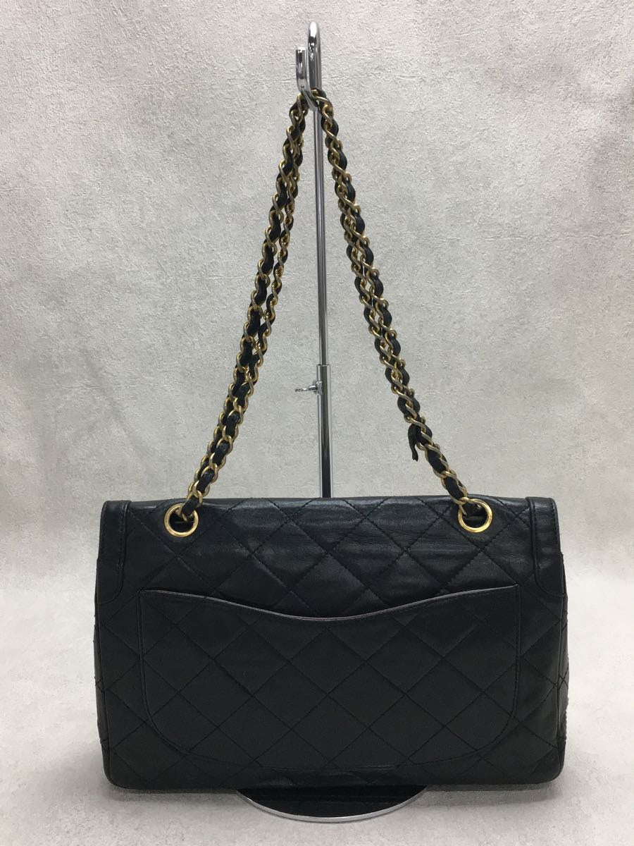 Chanel Double Flap Matelasse Leather Chain Shoulder Bag