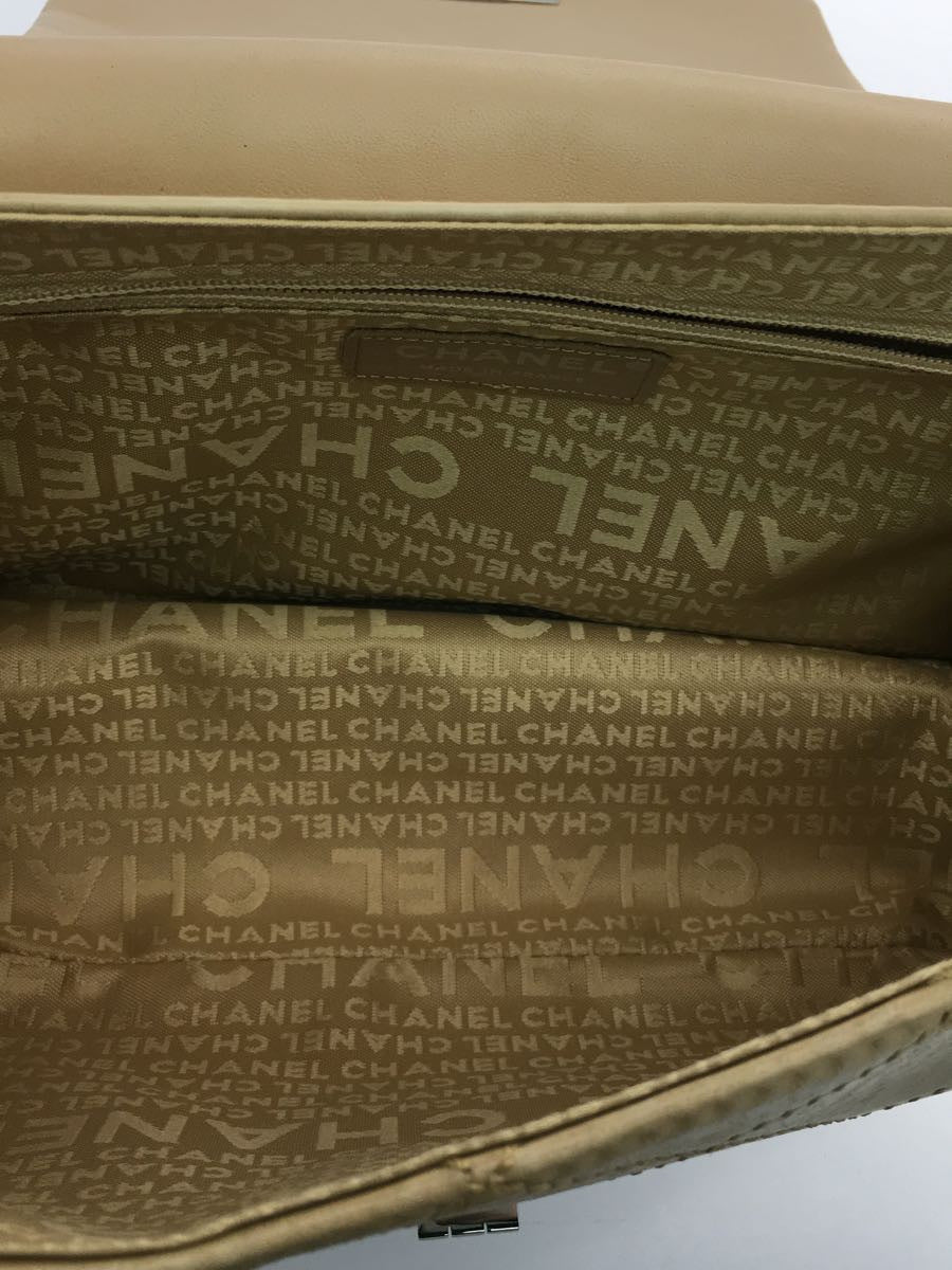Chanel Leather Wild Stitch Chain Shoulder Bag