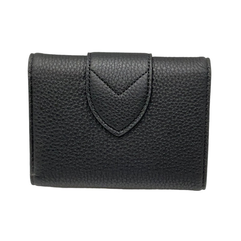 Louis Vuitton Portefeuil LV Pont Neuf Compact Taurillon Clemence Ladies Trifold Wallet
