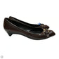 Shoes Luxury Designer By Fendi In Brown, Size: 9