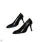 Shoes Luxury Designer By Burberry In Black, Size: 8.5