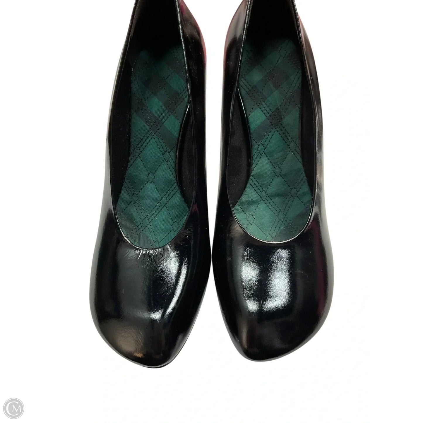 Shoes Luxury Designer By Burberry In Black, Size: 8.5