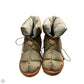 Boots Luxury Designer By Louis Vuitton In Brown, Size: 9