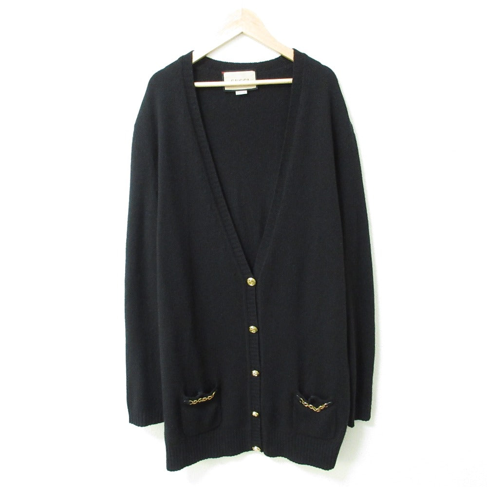 Gucci Interlocking G Cashmere Knit Cardigan