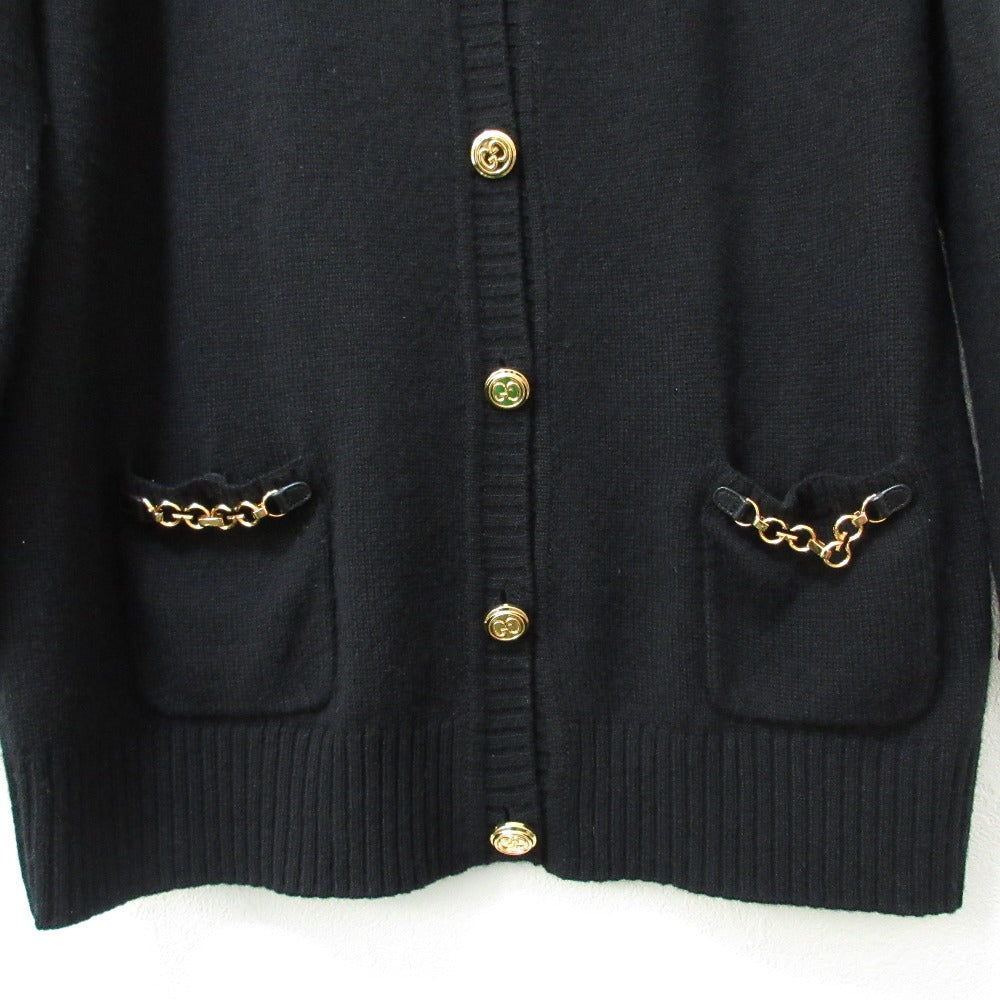 Gucci Interlocking G Cashmere Knit Cardigan