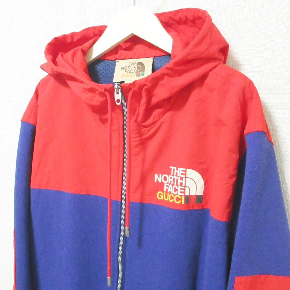 Gucci The North Face Zip Up Hoodie Jacket