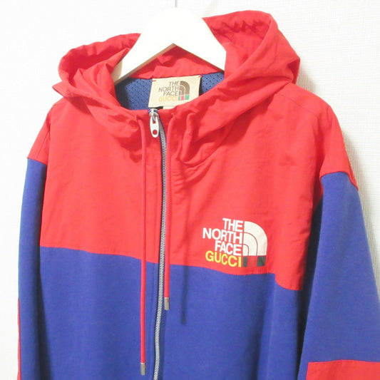 Gucci The North Face Zip Up Hoodie Jacket
