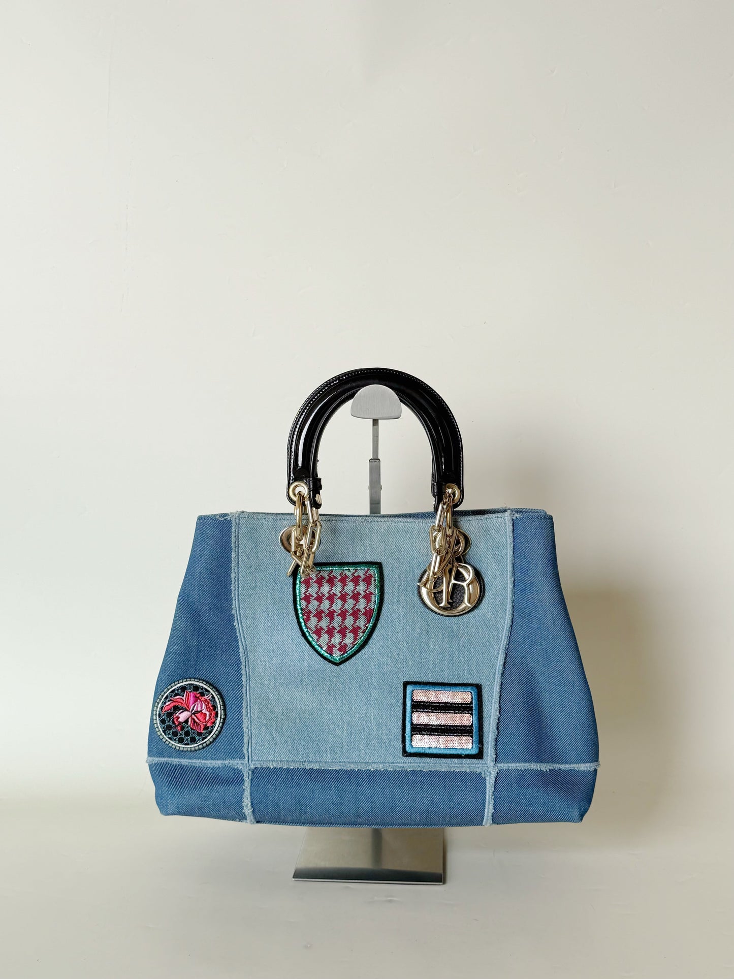 Christian Dior D-Light Denim Bag