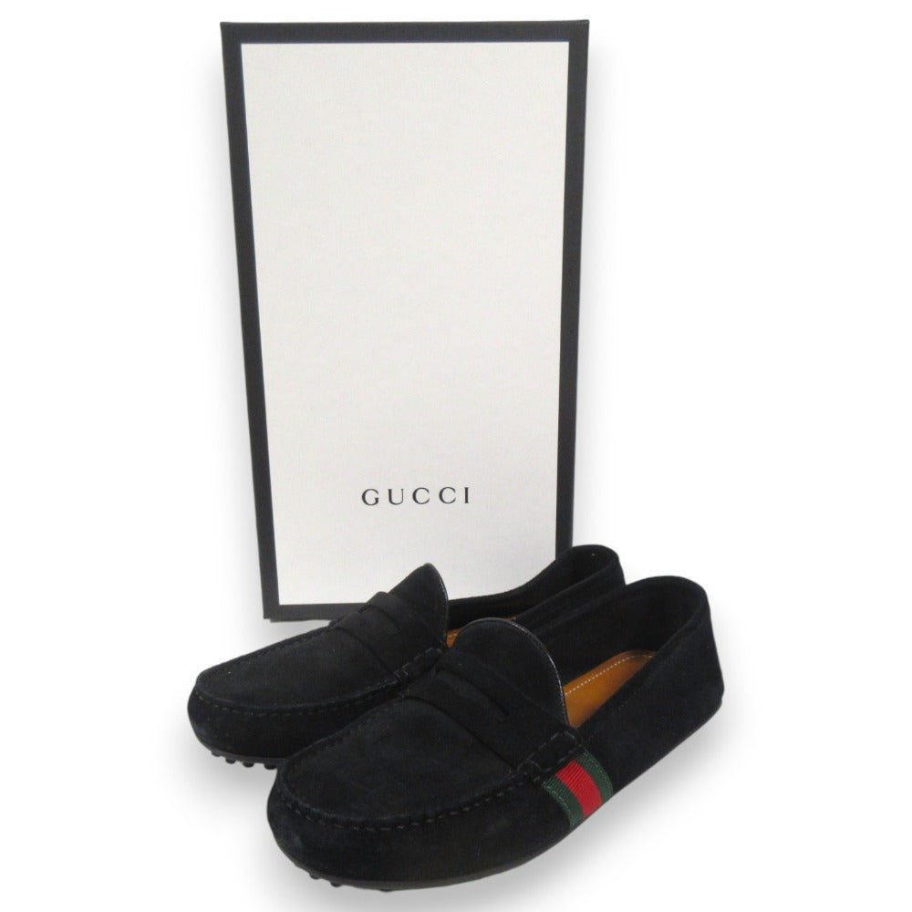 Gucci Shearling Suede Loafer