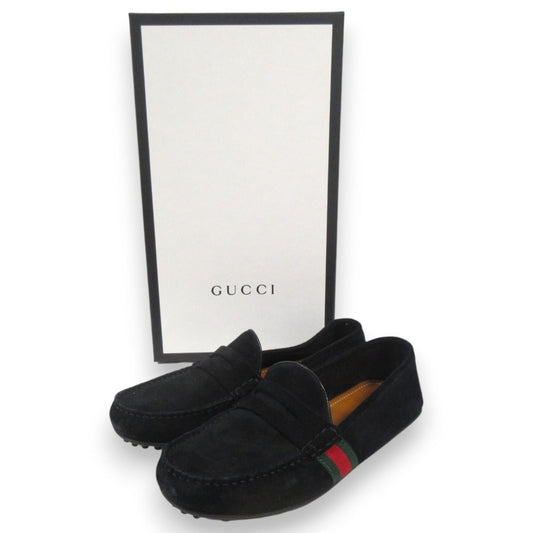 Gucci Shearling Suede Loafer