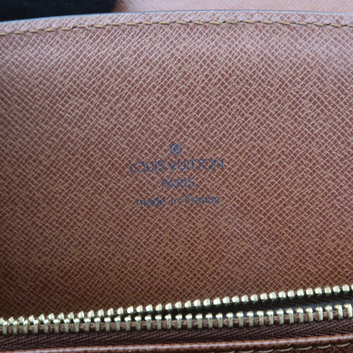 Louis Vuitton Monogram Courcelles Shoulder Bag Brown M51375