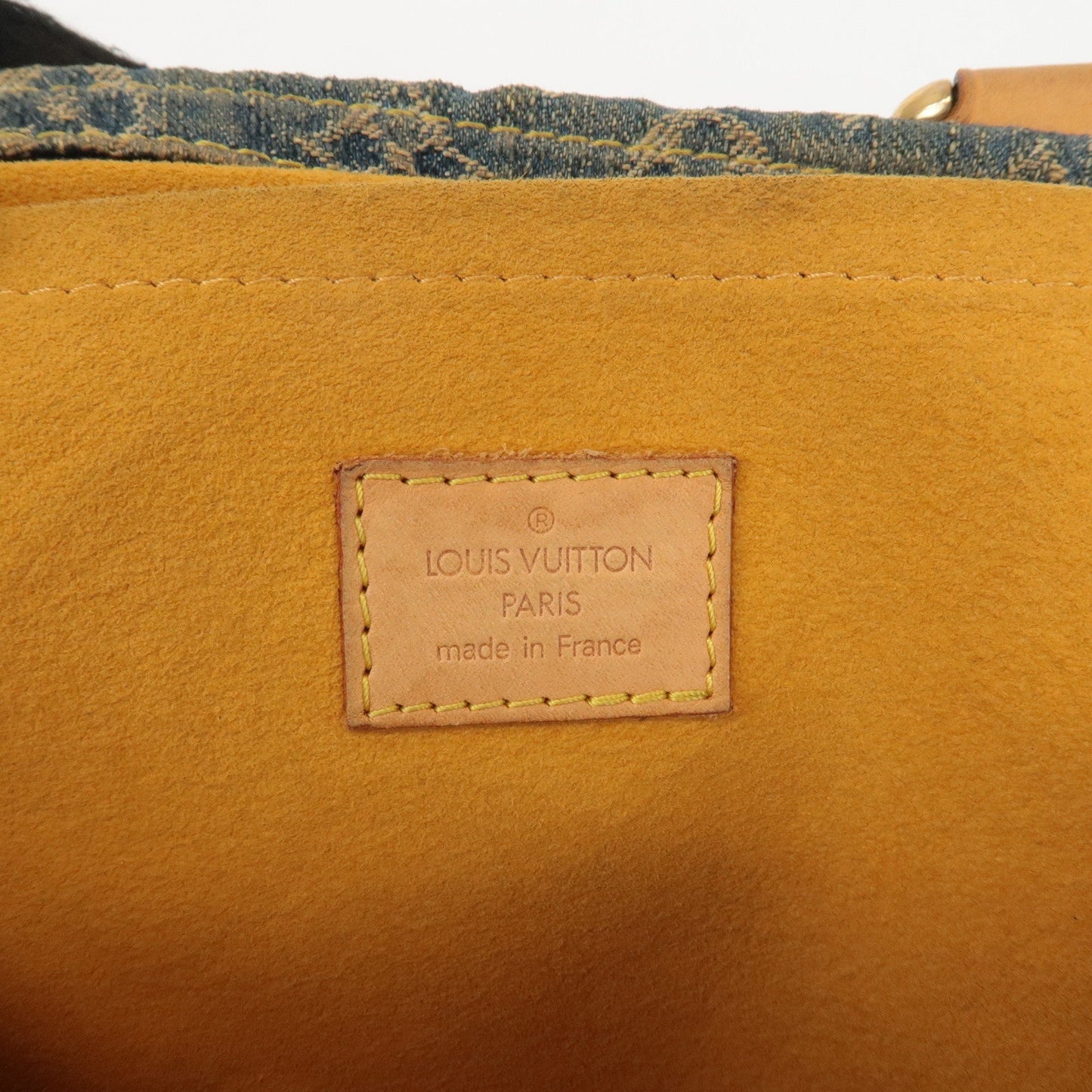 Louis Vuitton Monogram Denim Neo Speedy Boston Bag Blue M95019