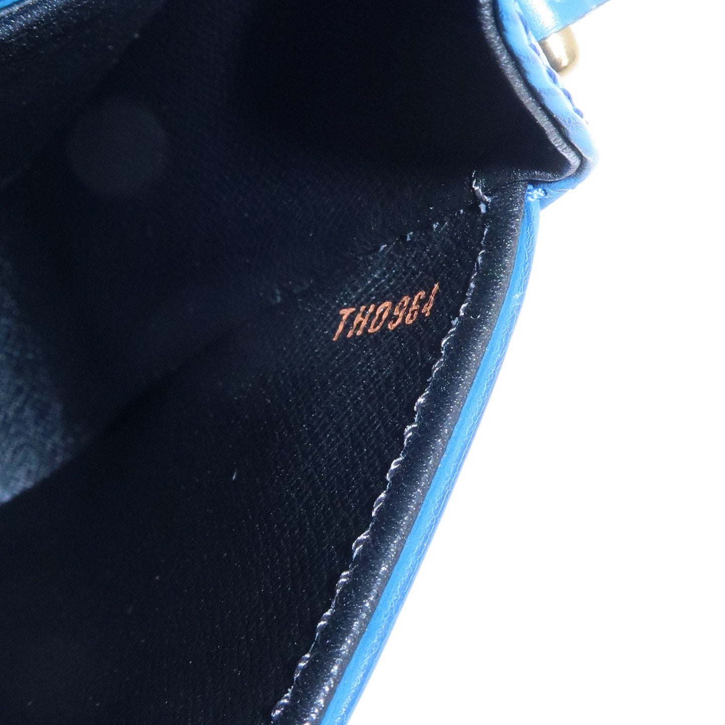 Louis Vuitton Epi Mini Saint Cloud Shoulder Bag Blue M52215