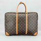 LOUIS VUITTON Sirius Brown Monogram Top Handle