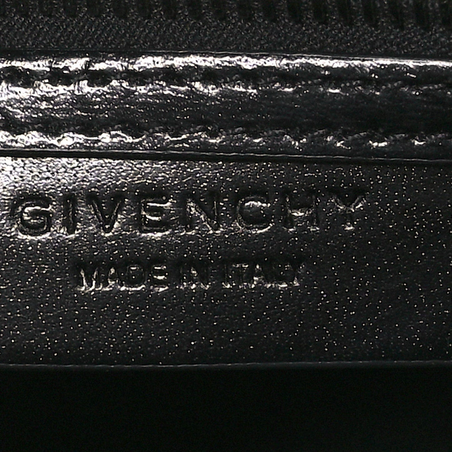 Givenchy Shiny Lord Calfskin Small Antigona Black