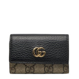 Gucci GG Marmont GG Supreme PVC Leather Key Case