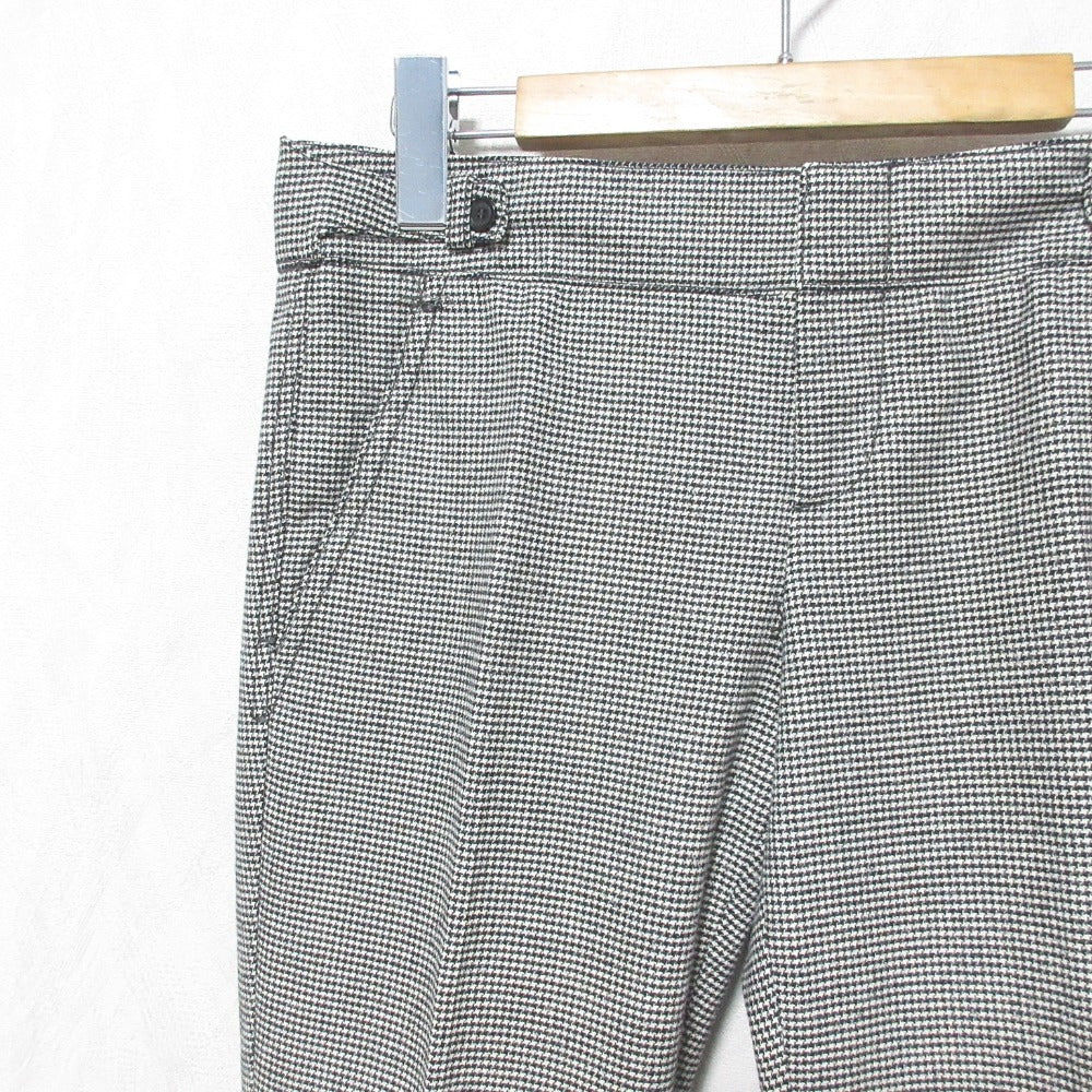 Gucci Houndstooth Wool Slim Tapered Tro rs