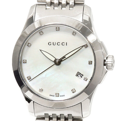 Gucci White Mother of Pearl G-Timeless Watch YA126504
