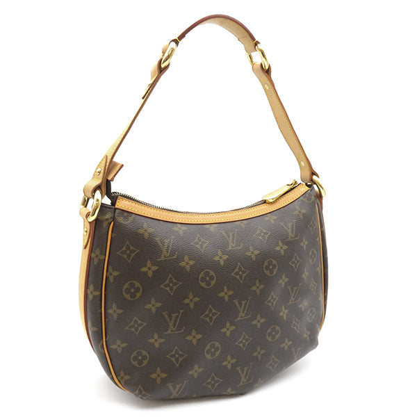 Louis Vuitton Turam PM Monogram Shoulder Bag Brown