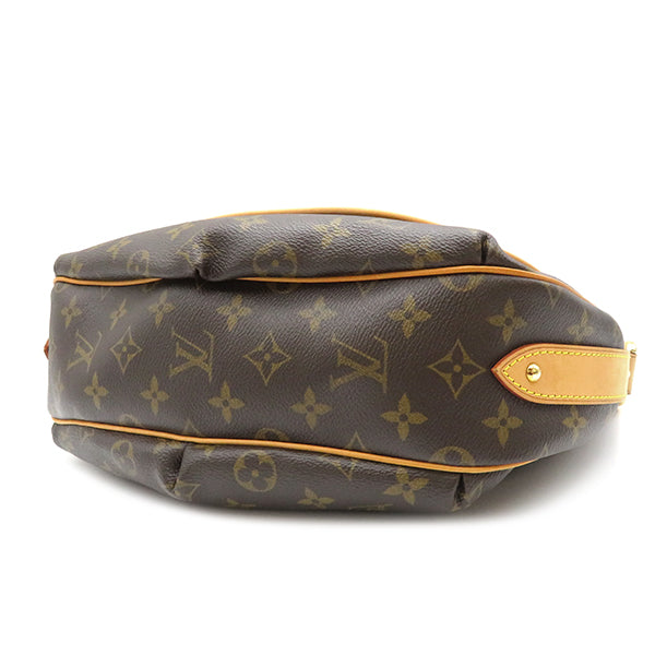 Louis Vuitton Turam PM Monogram Shoulder Bag Brown
