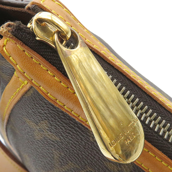 Louis Vuitton Turam PM Monogram Shoulder Bag Brown
