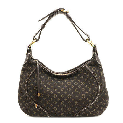Louis Vuitton Shoulder Bag Manon PM Ebene Brown