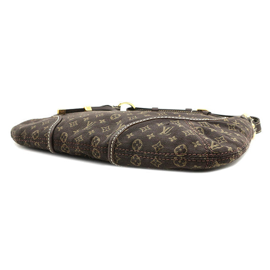 Louis Vuitton Shoulder Bag Manon PM Ebene Brown