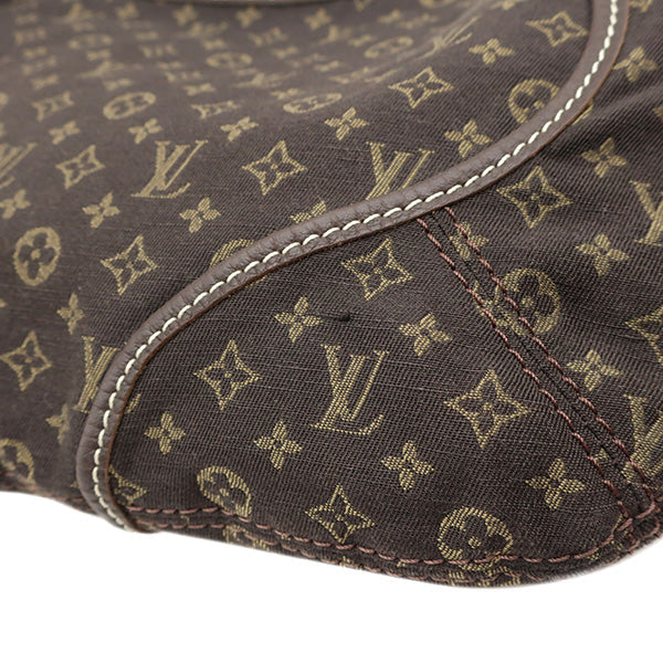Louis Vuitton Shoulder Bag Manon PM Ebene Brown