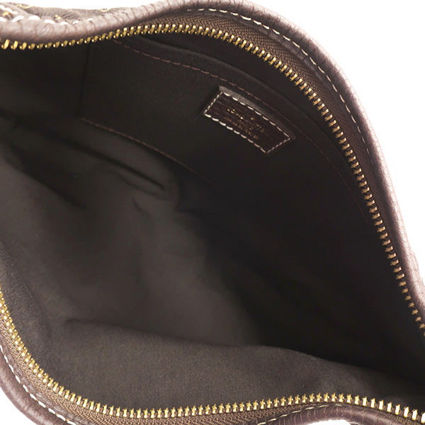 Louis Vuitton Shoulder Bag Manon PM Ebene Brown