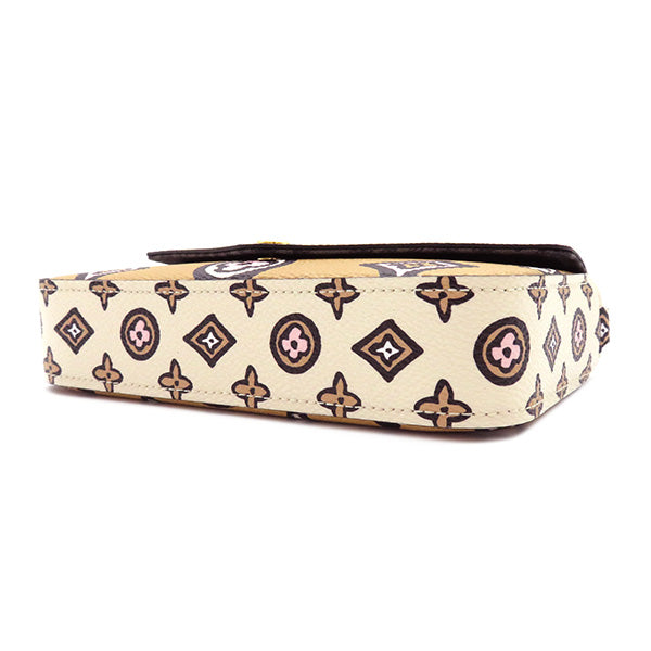 Louis Vuitton Shoulder Bag Multi Pochette Felicie Beige
