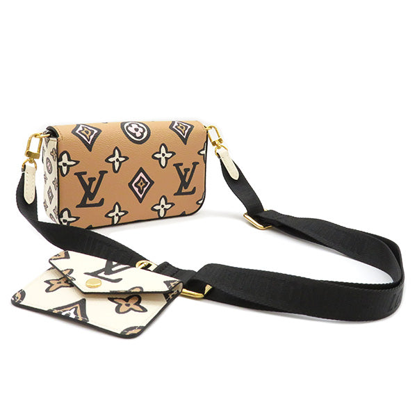 Louis Vuitton Shoulder Bag Multi Pochette Felicie Beige