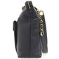 CHANEL Around 1995 Made Caviar Skin Turn-Lock Chain Tote Bag Black