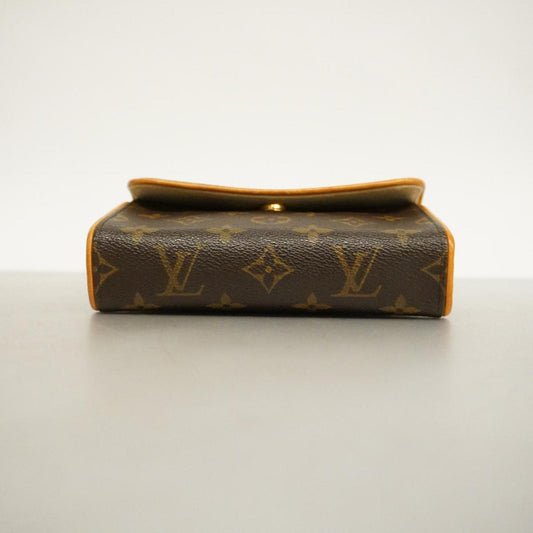 Louis Vuitton Pochette Florentine  Canvas Clutch Bag