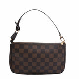 Louis Vuitton Pochette Accessoire  Canvas Clutch Bag
