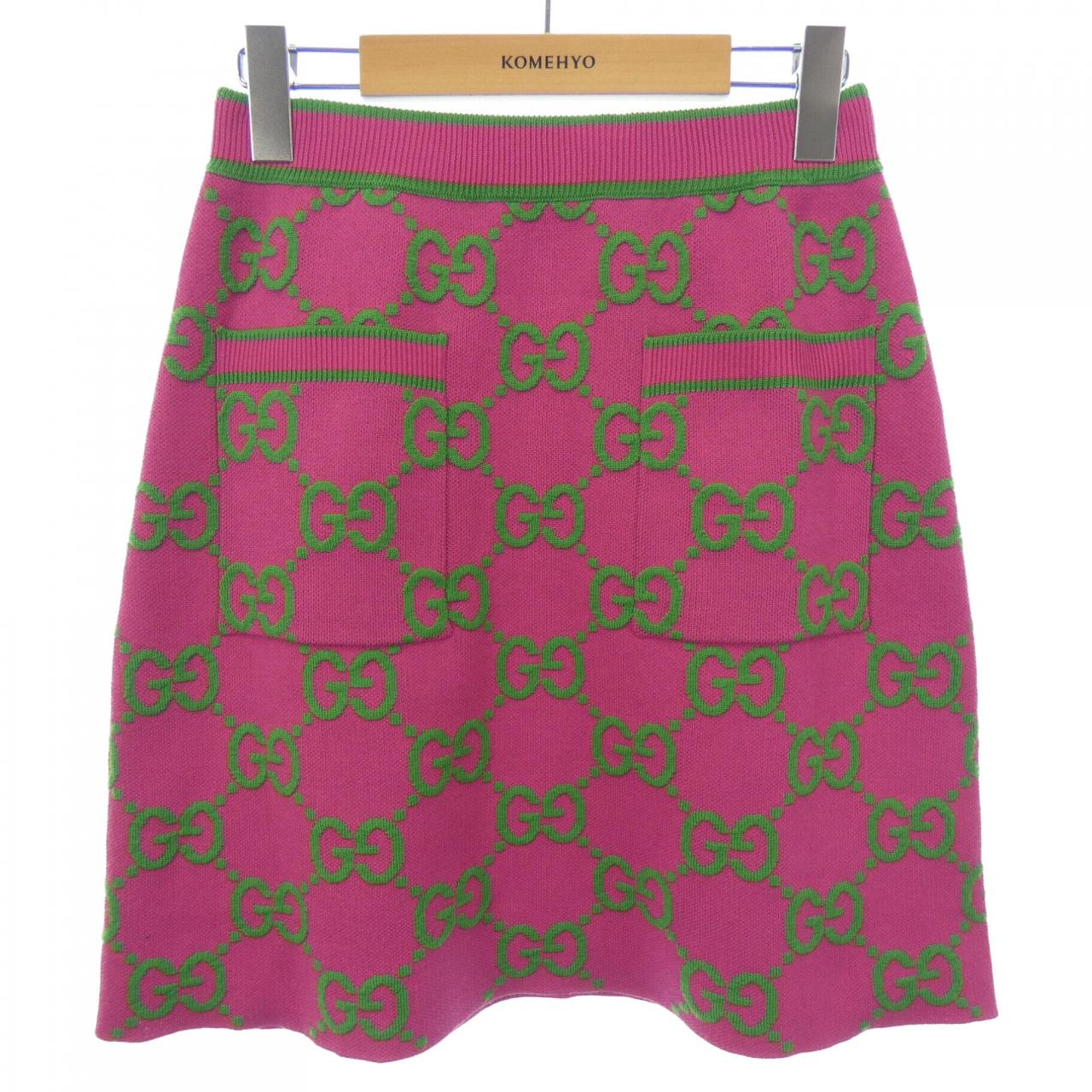 Gucci Silk Blend Skirt