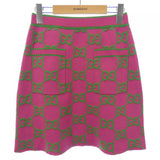 Gucci Silk Blend Skirt